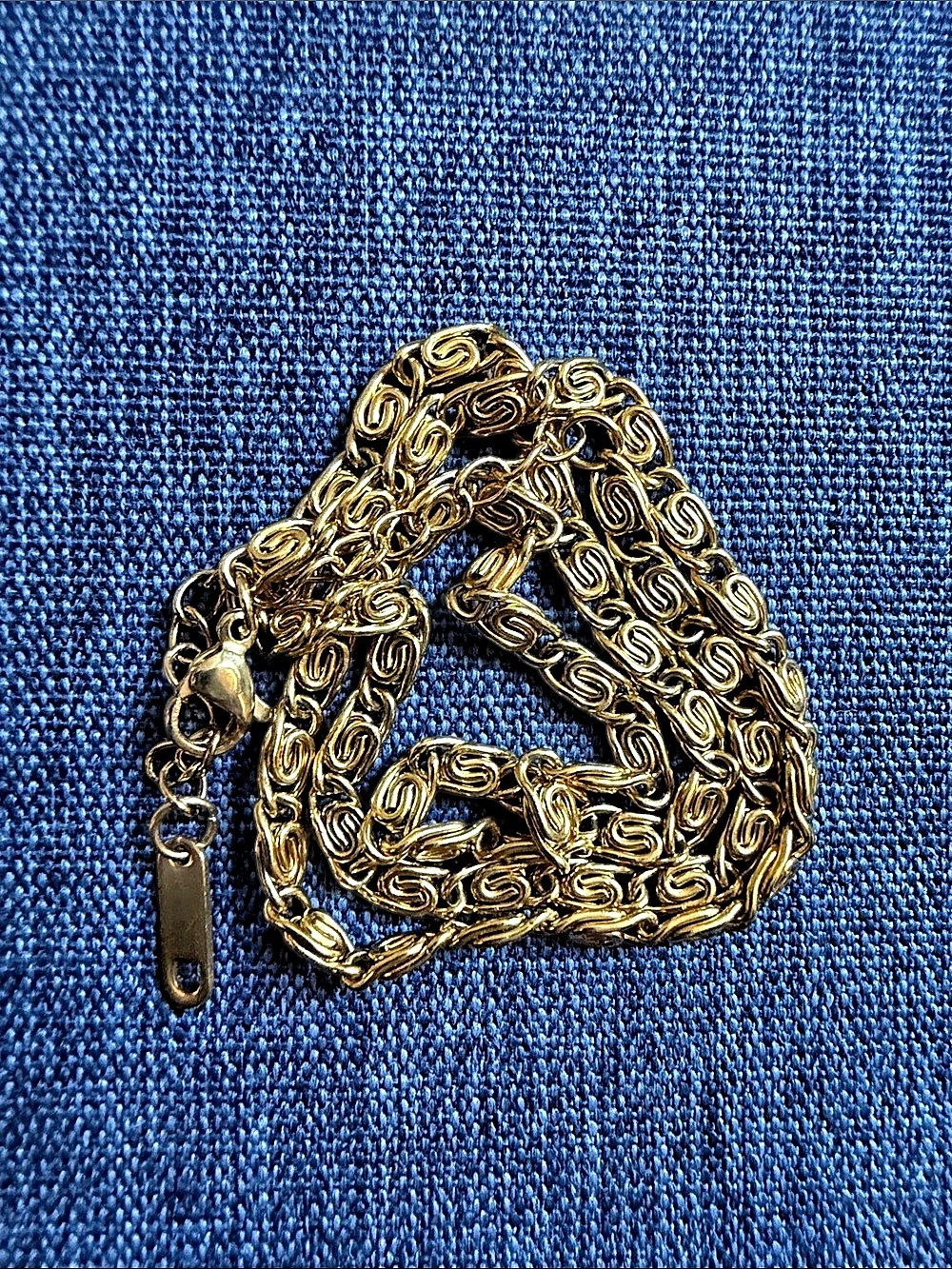 Gold-Tone Chain Necklace